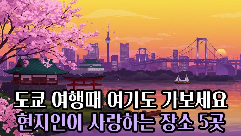 도쿄 여행 가볼만한곳 : 현지인이 사랑하는 우에노 공원부터 황궁까지 완벽 가이드 🗺️