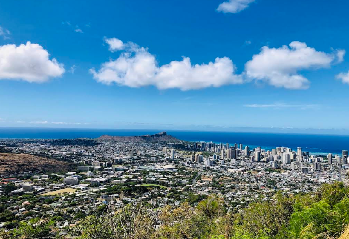 탄탈루스 전망대 (Tantalus Lookout - Puu Ualakaa State Park)