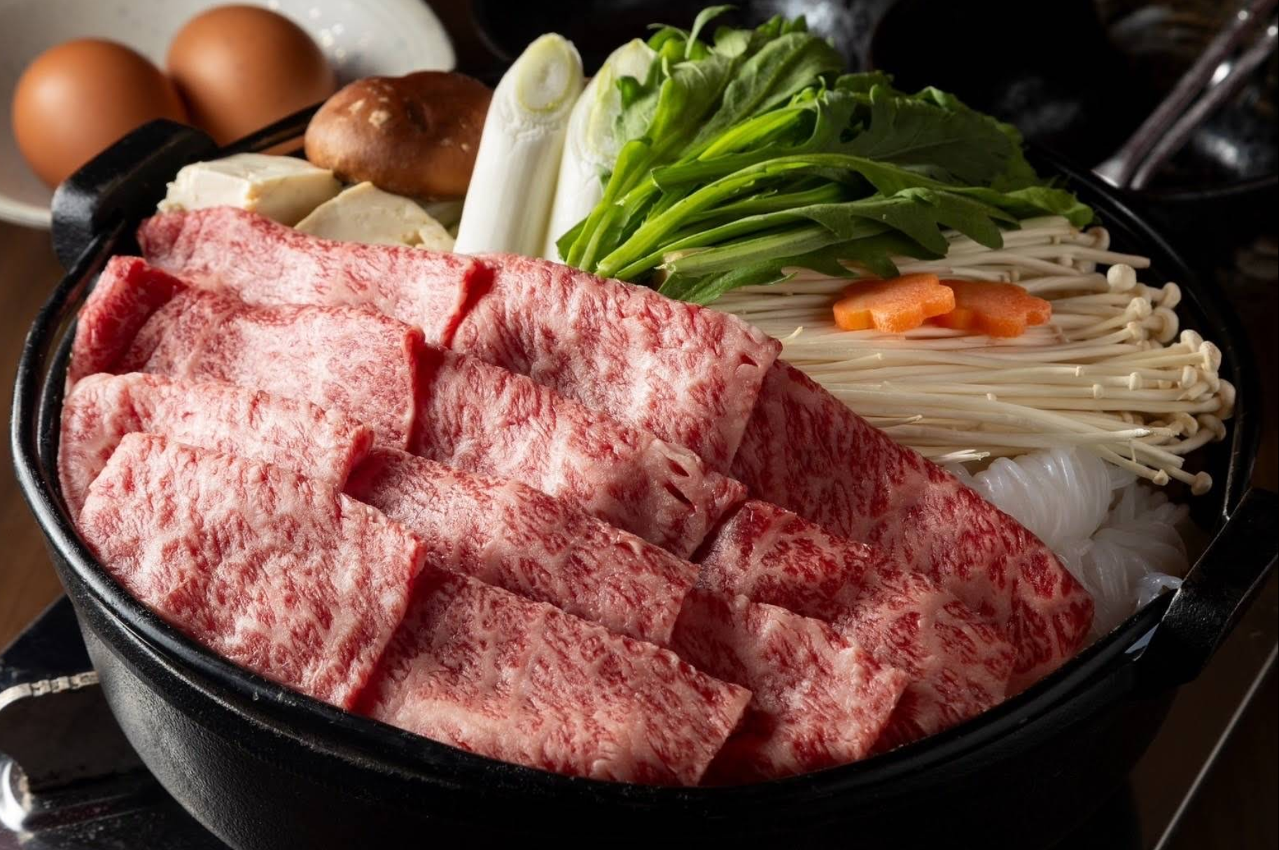 와규 스키야키 하카타엔 (wagyu sukiyaki hakataen)